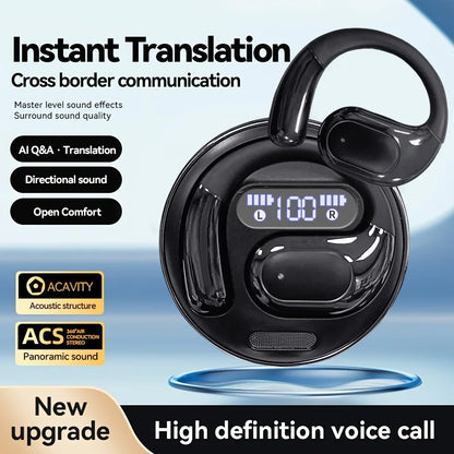Experience True Wireless Freedom with Compact and Efficient Earphones - Perfect for On-the-Go Communication