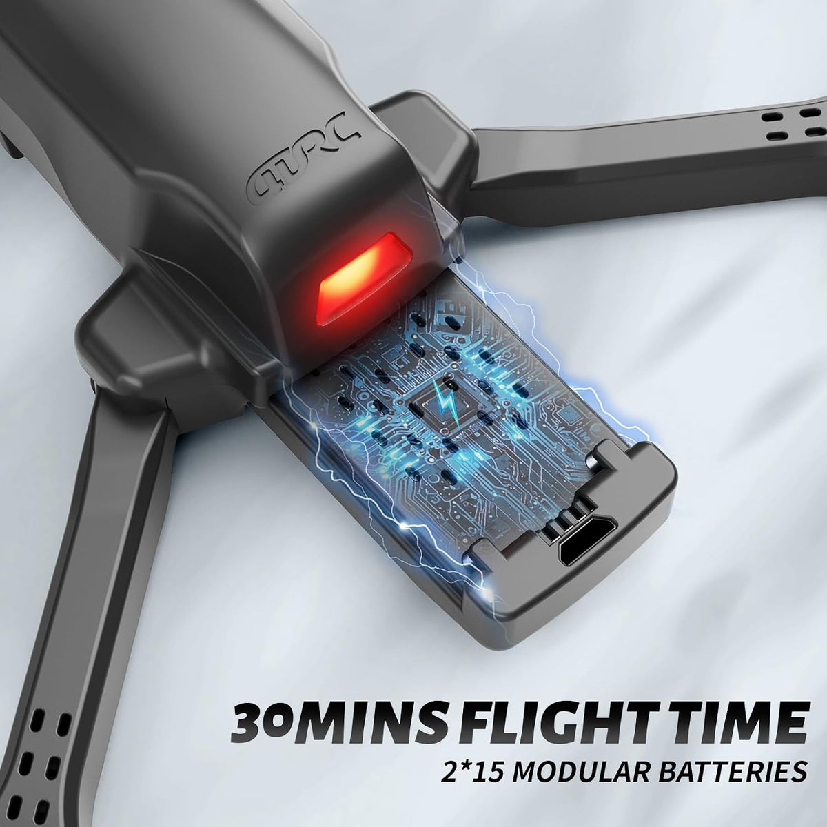 4DRC V13 Foldable Drone with 1080P HD Camera - The Ultimate Beginner's Aerial Adventure for Kids and Adults, Featuring Waypoint Navigation, Headless Mode, Altitude Hold, Gesture Selfie, and 3D Flips!