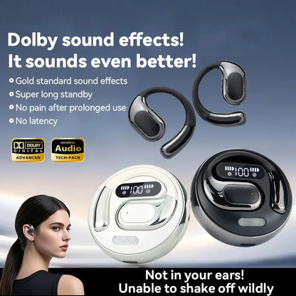 Experience True Wireless Freedom with Compact and Efficient Earphones - Perfect for On-the-Go Communication