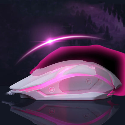 Elevate Your Gaming Experience with the GTX300 Glowing Keyboard and Mouse Set