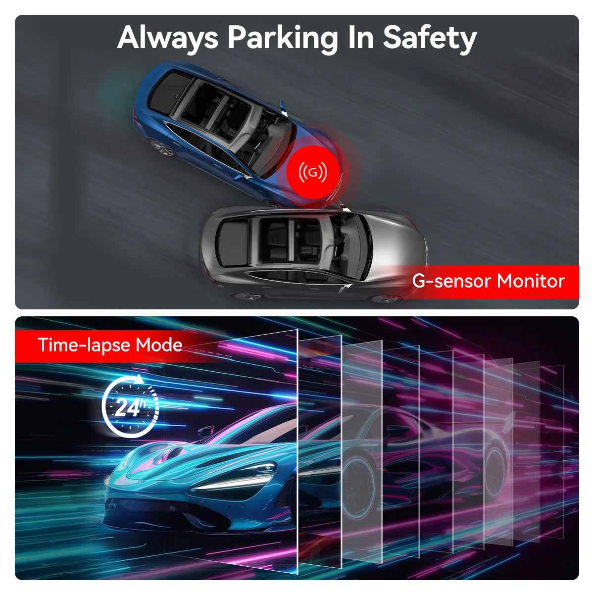 Experience Unmatched Security with the REDTIGER F9 4K Dash Cam - Front & Rear Cameras, WiFi, GPS, and Night Vision for Ultimate Peace of Mind