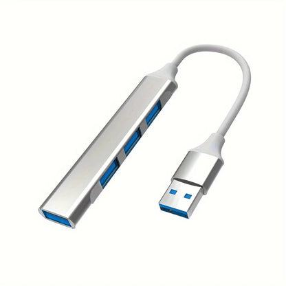 Transform Your Connectivity with the 4-Port Multi-Splitter Type C Hub USB Adapter - Perfect for Xiaomi, Lenovo, MacBook Air & Pro!