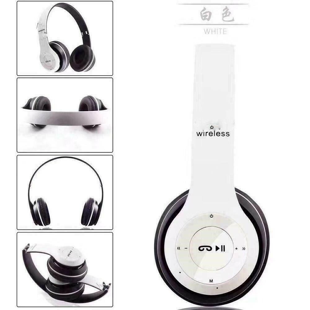 Wireless Bluetooth Headphones with Noise Cancelling Over-Ear Earphones 5.1 UK