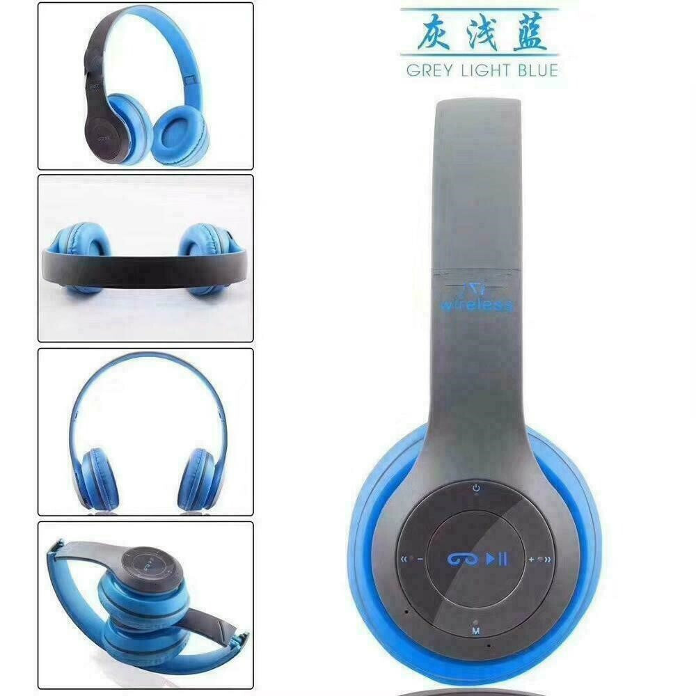 Wireless Bluetooth Headphones with Noise Cancelling Over-Ear Earphones 5.1 UK