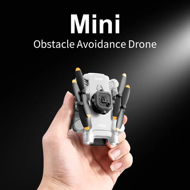Experience the Thrill of Aerial Adventure with the Mini V30 WiFi FPV Drone - 4K HD Dual Camera, Obstacle Avoidance, and Foldable Design for Kids and Adults!