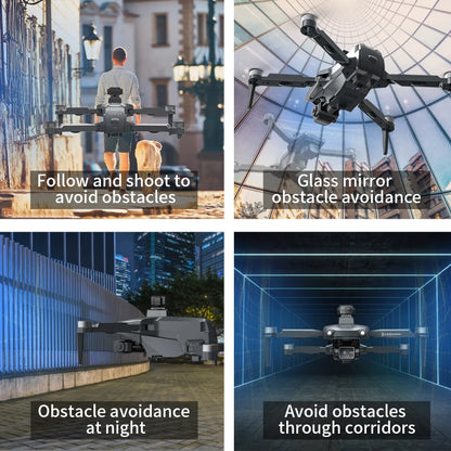 Experience Unmatched Aerial Adventure with the L600 PRO MAX/PRO GPS Drone - 5KM Range, Dual 4K HD Cameras, 3-Axis Gimbal, and 360° Obstacle Avoidance!
