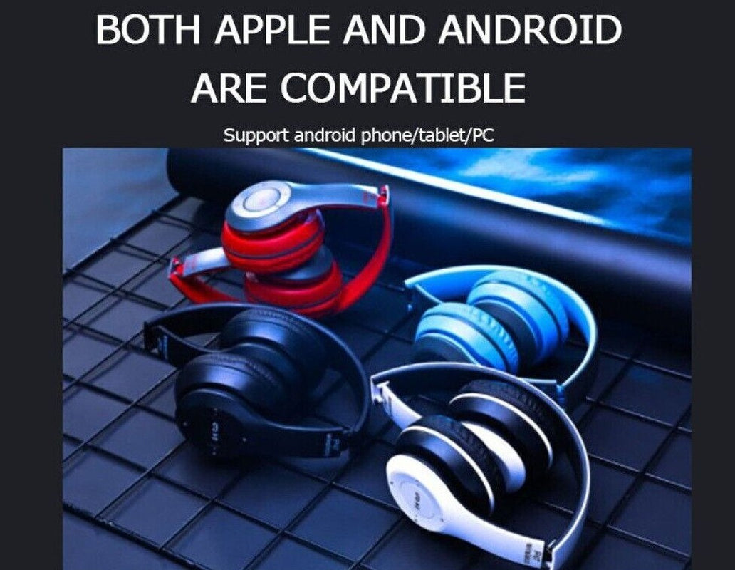 Wireless Bluetooth Headphones with Noise Cancelling Over-Ear Earphones 5.1 UK
