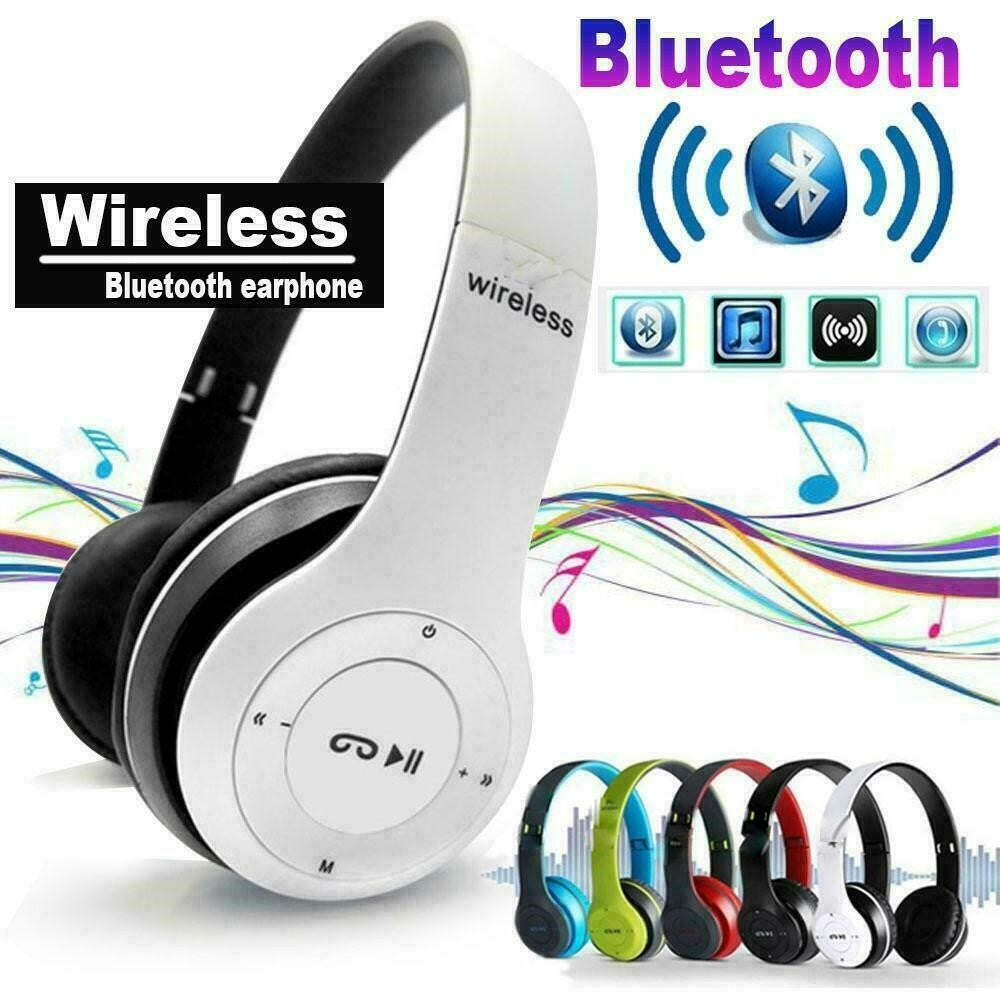 Wireless Bluetooth Headphones with Noise Cancelling Over-Ear Earphones 5.1 UK