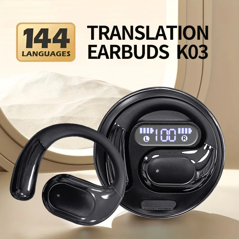 Experience True Wireless Freedom with Compact and Efficient Earphones - Perfect for On-the-Go Communication