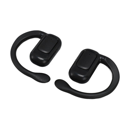 Translator Earbuds 144 Languages 3 Modes Bluetooth 5.3 Rechargeable Wireless Language Translator Earhooks Earbuds for Music Call Black