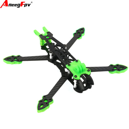 Elevate Your Flight with the RC MARK5 5-Inch FPV Drone Carbon Fiber Frame - Built for Durability and Freestyle Performance