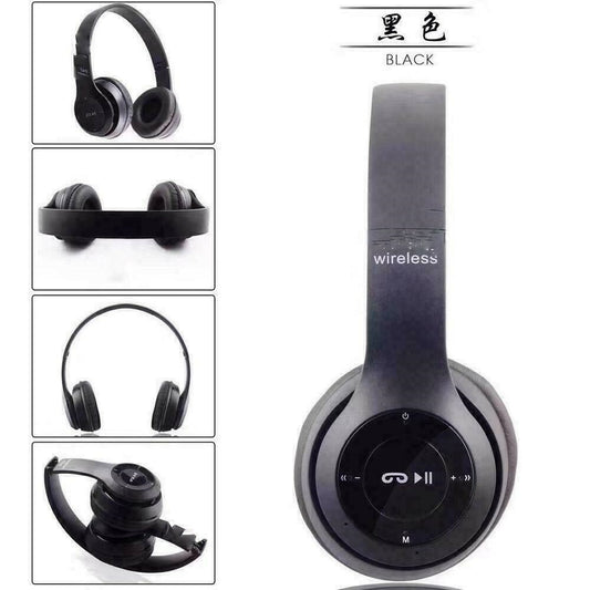 Wireless Bluetooth Headphones with Noise Cancelling Over-Ear Earphones 5.1 UK