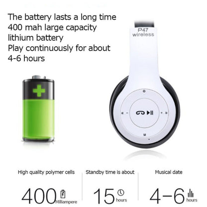 Wireless Bluetooth Headphones with Noise Cancelling Over-Ear Earphones 5.1 UK