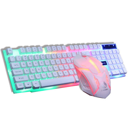 Elevate Your Gaming Experience with the GTX300 Glowing Keyboard and Mouse Set