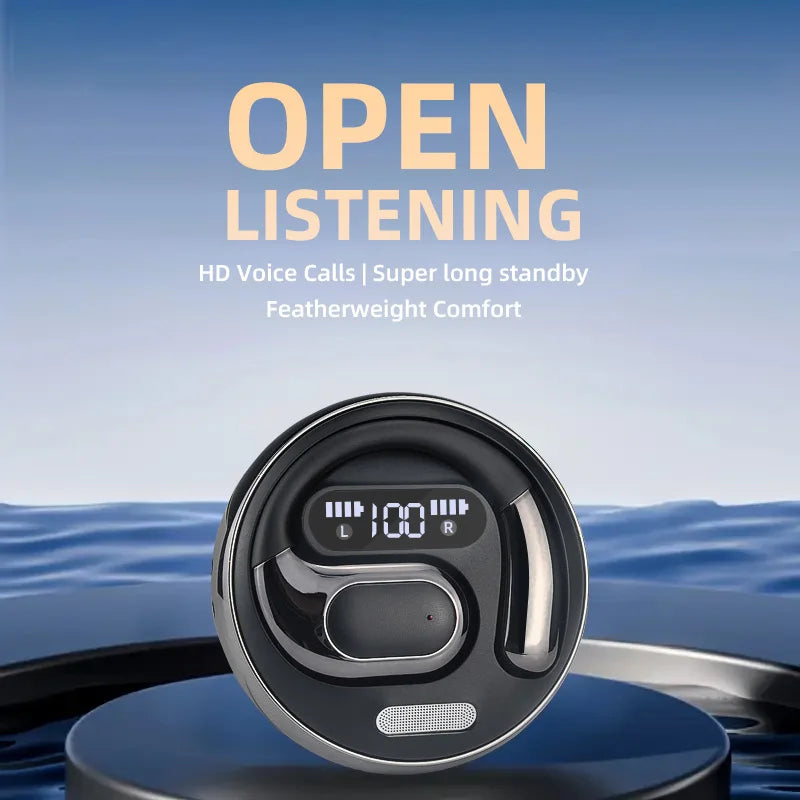 Experience True Wireless Freedom with Compact and Efficient Earphones - Perfect for On-the-Go Communication