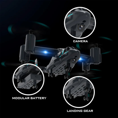 Experience the Thrill of Flight with the LM19 Remote Control Helicopter Drone - 480P Camera Fun for Kids and Young Aviators!