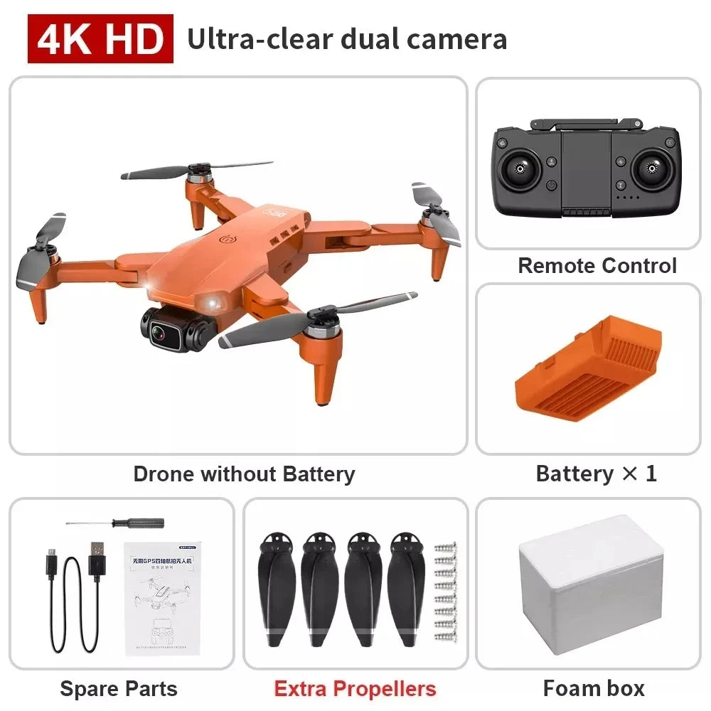 Experience Aerial Mastery with the L900 Pro 4K Dual Camera Drone - Your Gateway to Stunning 5G GPS Photography and Adventure!