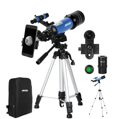 Discover the Universe with the 70mm Portable Travel Telescope - Perfect for Beginners and Stargazing Adventures!