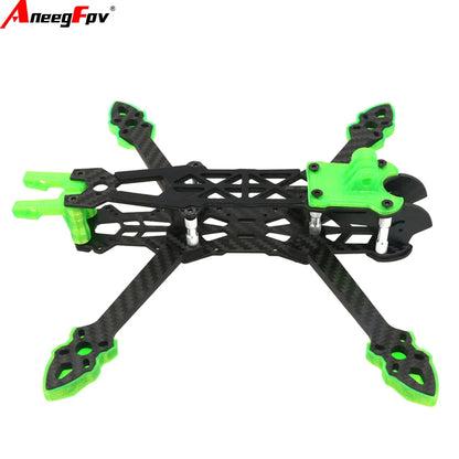 Elevate Your Flight with the RC MARK5 5-Inch FPV Drone Carbon Fiber Frame - Built for Durability and Freestyle Performance