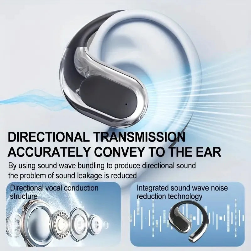 Experience True Wireless Freedom with Compact and Efficient Earphones - Perfect for On-the-Go Communication