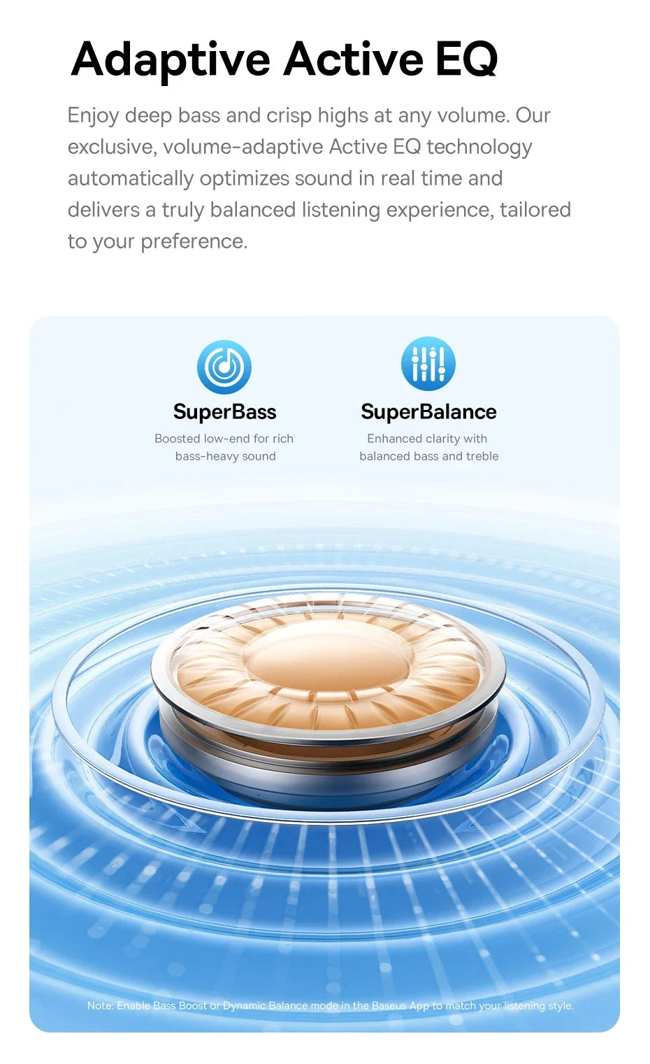 Experience Unmatched Sound Quality with Baseus Bass BP1 Pro -50Db Noise Cancelling Wireless Earbuds Featuring Bluetooth 6.0 and LDAC Hi-Res Audio