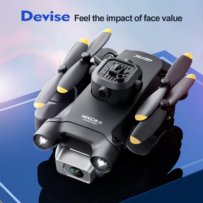 Experience the Thrill of Aerial Adventure with the Mini V30 WiFi FPV Drone - 4K HD Dual Camera, Obstacle Avoidance, and Foldable Design for Kids and Adults!