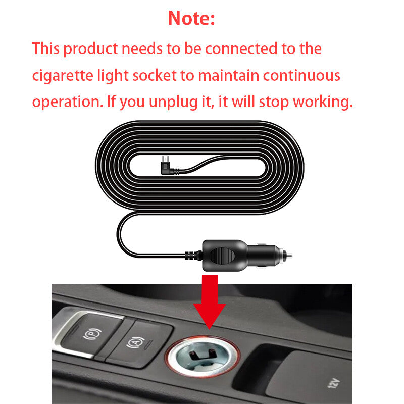 1080P Dual Lens Car Dash Cam with G-Sensor - Front and Rear Video Recorder