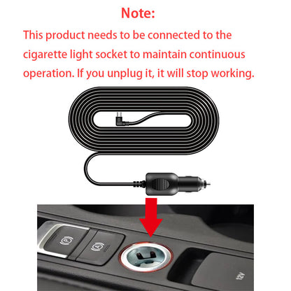 1080P Dual Lens Car Dash Cam with G-Sensor - Front and Rear Video Recorder